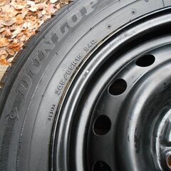 ダンロップ　DSX-2  　8ミリ前後有 　205/65R15　 15×6JJ ハブ径64 114.3　ホンダ車等 手渡し可 佐野市