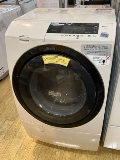 ⭐️人気⭐️2016年製 HITACHI 10/6kg ドラム式洗濯乾燥機 BD-T6000 日立