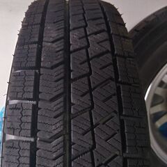 スタッドレスタイヤ VRX2 155/80r13 アルミホイール付4本セット