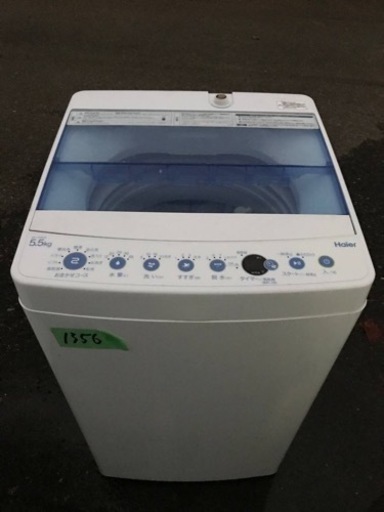 ✨2018年製✨1356番 ハイアール✨電気洗濯機✨ JW-C55CK‼️