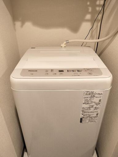 【最終値下げ】2021年 Panasonic製 全自動洗濯機