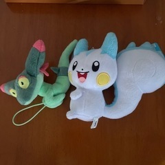 ポケモン　ドラメシヤ　パチリス　ぬいぐるみ