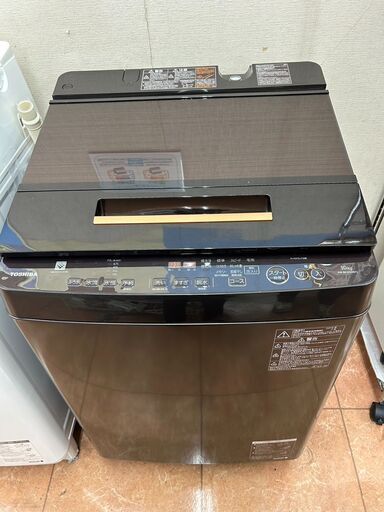 3/8 値下げ高年式TOSHIBA ZABOON 10kg洗濯機東芝 AW-BK10SD82019年製5596