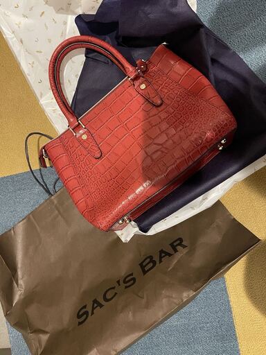 新品[モーダプリンチペ] modaprincipe 牛革クロコ型押しレザー2WAY