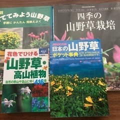 ＊決まりました＊山野草の栽培 ポケット事典 4冊