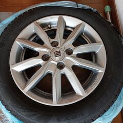 NBOX  155/65R14  ブリヂストン　スタッドレスタイヤ　ホイールつき