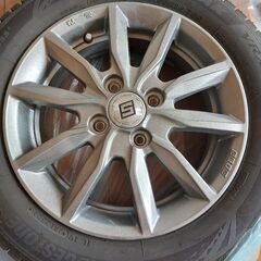 NBOX  155/65R14  ブリヂストン　スタッドレスタイヤ　ホイールつき