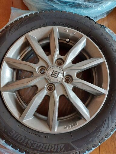 NBOX 155/65R14 ブリヂストン スタッドレスタイヤ ホイールつき