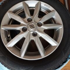 NBOX  155/65R14  ブリヂストン　スタッドレスタイヤ　ホイールつき