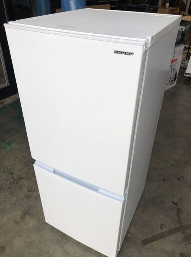 SHARP 冷凍冷蔵庫 SJ-15E9-W 152L 2021年製 D114G007