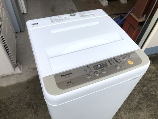 【動作保証あり】Panasonic パナソニック 2018年 NA-F60B11 6.0kg 洗濯乾燥機【管理KRS522】