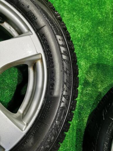 タイヤ、ホイール VRX 155/65R13 アルミホイール付 軽自動車に タント 