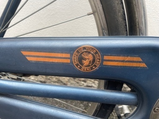 自転車 デキ 軽快車 実用車 点検済み ロッドブレーキ レトロ 昭和感