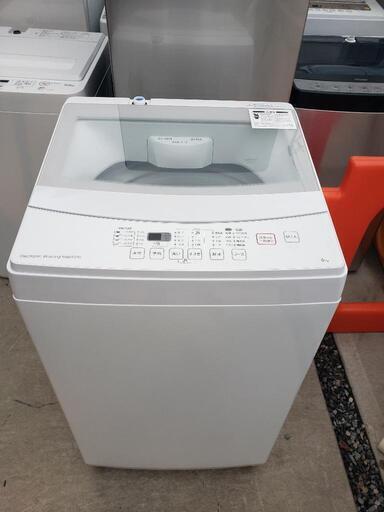 NITORI ニトリ 全自動洗濯機 6.0kg NTR60 2019年製 ピュアホワイト 簡易乾燥機能付 一人暮らし\n\n