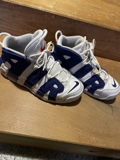 スニーカー MH812 NIKE AIR MORE UPTEMPO knicks 24.5