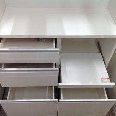 12/25まで！ジモティー見たで5％OFF】ニトリ ホワイト 木製 ダイニング 