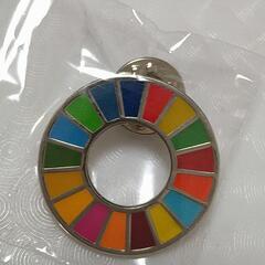 🌈　SDGs ピンバッジ 国連本部限定販売品