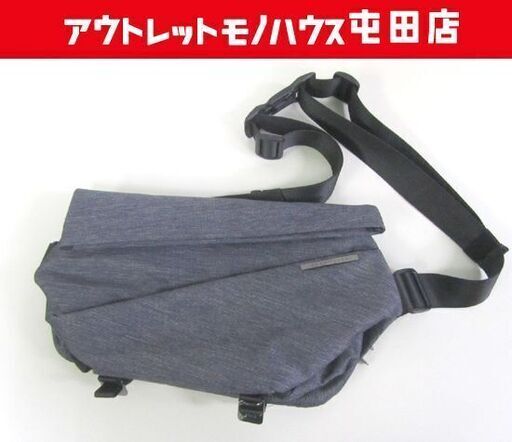 NIID/ニード URBANATURE ボディバッグ インディゴ マグネット留め具 ショルダー スリング 札幌市