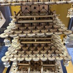 【5円玉】3重の塔　