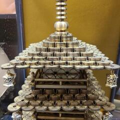 【5円玉】3重の塔　