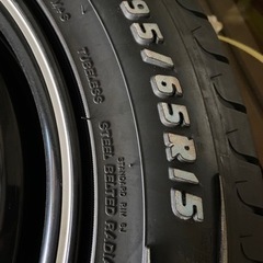 ☆新品タイヤ＆ホイールセット☆ RADIANCE DAYTONA☆15インチ☆デイトナ☆195/65R15☆