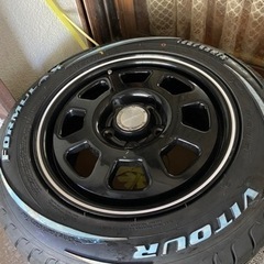 ☆新品タイヤ＆ホイールセット☆ RADIANCE DAYTONA☆15インチ☆デイトナ☆195/65R15☆