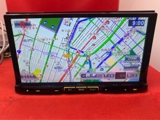 KENWOOD 最上級ナビ MDV-727DT 新品パーツ多数+バックカメラ付き つ