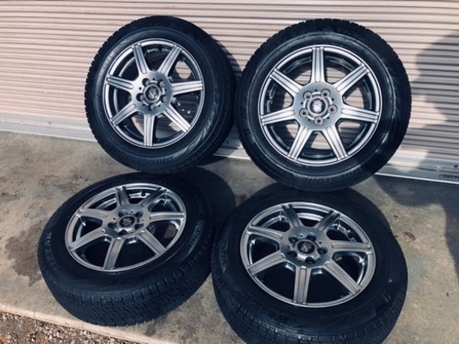 冬タイヤ 小売業者 175/65R15 PCD100プリウス等用アルミ付き  