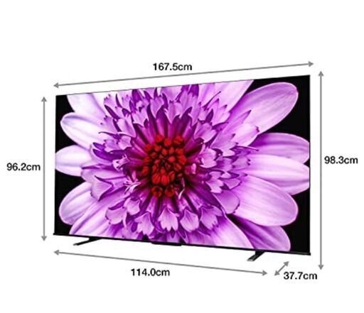ジャンク 東芝REGZA 75インチ4K液晶テレビ2021年製（75M550K）