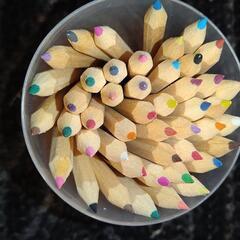 色鉛筆いっぱい