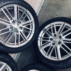 冬タイヤ 225/45R17 PCD114アルミ付スタッドレス 4本組
