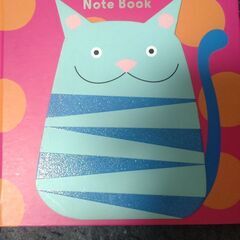 猫のノート　多分未使用