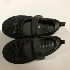 黒い靴　19.0cm