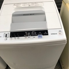 配送可能　日立 白い約束 全自動洗濯機 NW-R704-W （ホ...