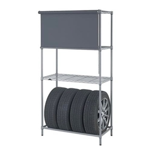 ルミナス　ロールスクリーン付きラック90センチ幅　新品　未開封 ルミナス ロールスクリーン付きラック90センチ幅 新品 未開封