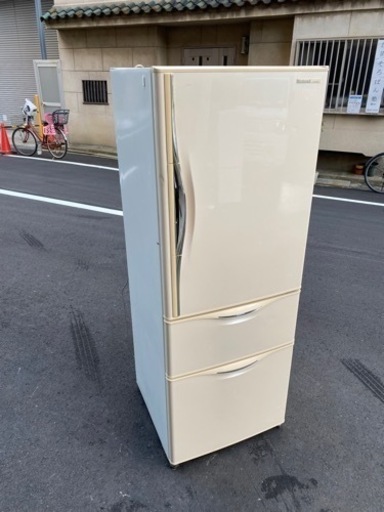 大型冷蔵庫３２０L 自動製氷機付き大阪市内配達設置無料保証有り