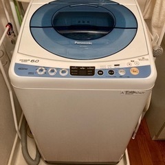 【お譲りする方決定】全自動電気洗濯機 パナソニック 6kg NA...