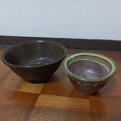 【値下げしました】和風な植木鉢2個セット🌱苔玉や盆栽に！