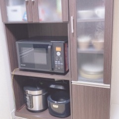 ニトリ　食器棚　キッチンボード　レンジボード