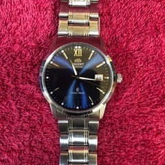 オリエント 腕時計 ER1T-C0-B 自動巻き ブルー、メンズ...