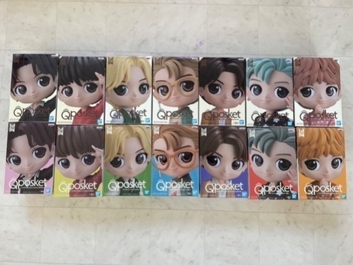 BTS Qposket TinyTan フィギュア