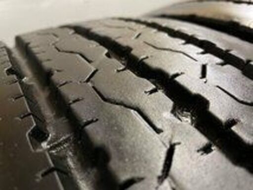 タイヤ、ホイール BS DURAVIS R205 205/85R16 117/115L LT 16インチ ライトトラック用 夏タイヤ 6本 18～19年製 バリ溝 エルフ アトラス等　(TF889)クレジットカード QRコード決済可能