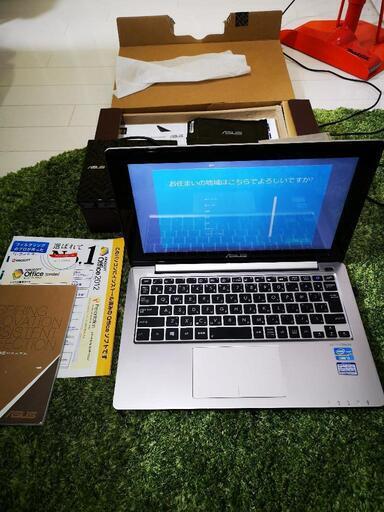 ノートPC ASUS X202E DVDドライブ　セットタッチパネル　Mac