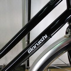 C374　限定特価　整備済み★マルイシ　シンプルタイム★ 中古自転車 【28インチ　黒　大きい！強い！丈夫！ 】