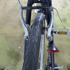 C376　★18000円★整備済み スポーツ中古自転車 【クロスバイク　アサヒ　44ｃｍ　26インチ　ネイビー】