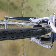 C376　★18000円★整備済み スポーツ中古自転車 【クロスバイク　アサヒ　44ｃｍ　26インチ　ネイビー】