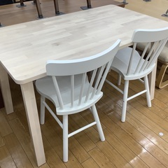 IKEA ダイニング3点セット　NORRAKER/NORRARYD