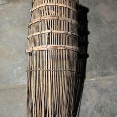 もんどり　竹製　昭和レトロ　仕掛け　魚　ウナギ　