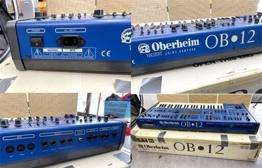 鍵盤楽器、ピアノ 超希少！！ Oberheim OB12 Z-Domain synthesizer 箱 