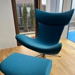 【展示品】ボーコンセプト1人掛けソファオットマンモダン家具北欧イタリア